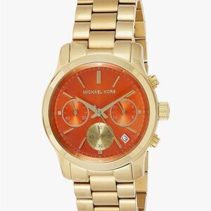 Michael Kors Runway Gold Watch!